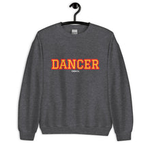 Load image into Gallery viewer, Varsity Red/Gold Dancer Unisex Sweatshirt