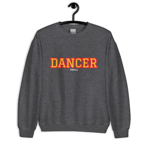 Varsity Red/Gold Dancer Unisex Sweatshirt