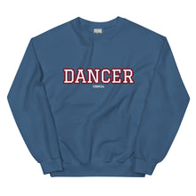 Load image into Gallery viewer, Varsity Burgundy Dancer Unisex Sweatshirt