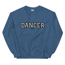 Load image into Gallery viewer, Varsity Black Dancer Unisex Sweatshirt