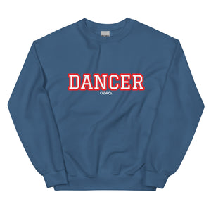 Varsity Red Dancer Unisex Sweatshirt