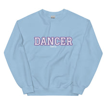 Load image into Gallery viewer, Varsity Purple Dancer Unisex Sweatshirt