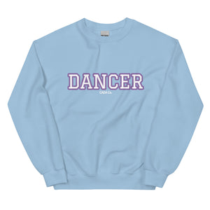 Varsity Purple Dancer Unisex Sweatshirt