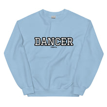 Load image into Gallery viewer, Varsity Black Dancer Unisex Sweatshirt