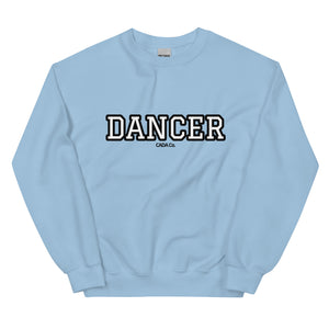 Varsity Black Dancer Unisex Sweatshirt