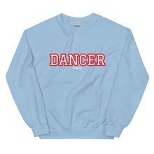 Load image into Gallery viewer, Varsity Red Dancer Unisex Sweatshirt