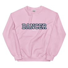 Load image into Gallery viewer, Varsity Navy Dancer Unisex Sweatshirt