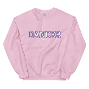 Varsity Purple Dancer Unisex Sweatshirt