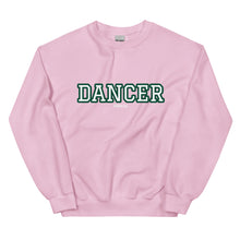 Load image into Gallery viewer, Varsity Green Dancer Unisex Sweatshirt