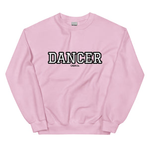 Varsity Black Dancer Unisex Sweatshirt