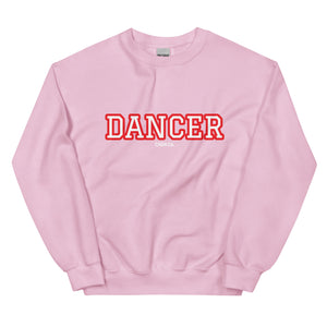 Varsity Red Dancer Unisex Sweatshirt