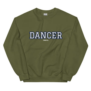 Varsity Navy Dancer Unisex Sweatshirt