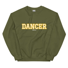 Load image into Gallery viewer, Varsity Yellow Dancer Unisex Sweatshirt