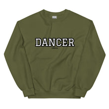 Load image into Gallery viewer, Varsity Black Dancer Unisex Sweatshirt