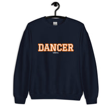 Load image into Gallery viewer, Varsity Orange Dancer Unisex Sweatshirt