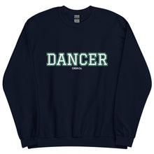 Load image into Gallery viewer, Varsity Green Dancer Unisex Sweatshirt