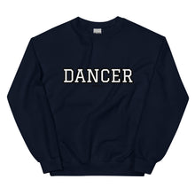 Load image into Gallery viewer, Varsity Black Dancer Unisex Sweatshirt