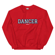 Load image into Gallery viewer, Varsity Navy Dancer Unisex Sweatshirt