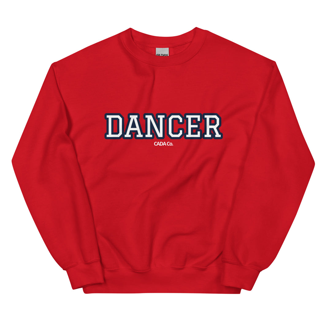 Varsity Navy Dancer Unisex Sweatshirt