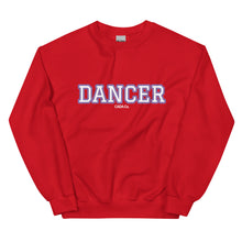 Load image into Gallery viewer, Varsity Purple Dancer Unisex Sweatshirt