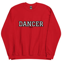 Load image into Gallery viewer, Varsity Black Dancer Unisex Sweatshirt