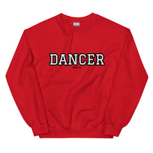 Load image into Gallery viewer, Varsity Black Dancer Unisex Sweatshirt