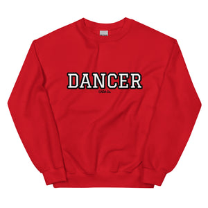 Varsity Black Dancer Unisex Sweatshirt