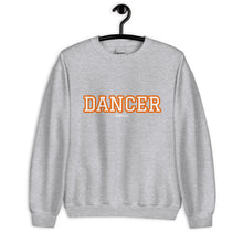 Load image into Gallery viewer, Varsity Orange Dancer Unisex Sweatshirt