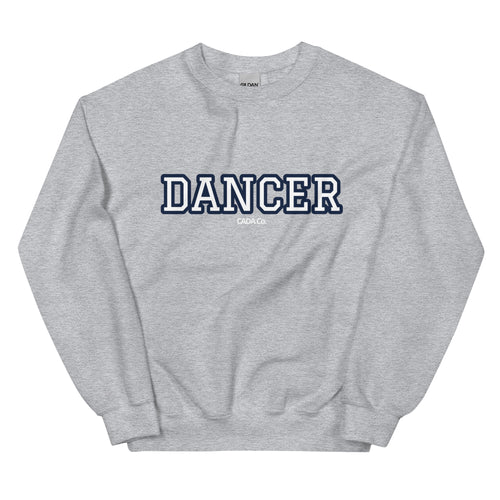 Varsity Navy Dancer Unisex Sweatshirt