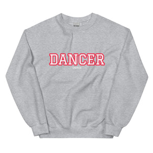 Varsity Pink Dancer Unisex Sweatshirt