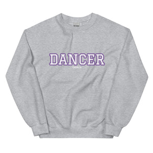 Varsity Purple Dancer Unisex Sweatshirt