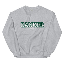 Load image into Gallery viewer, Varsity Green Dancer Unisex Sweatshirt