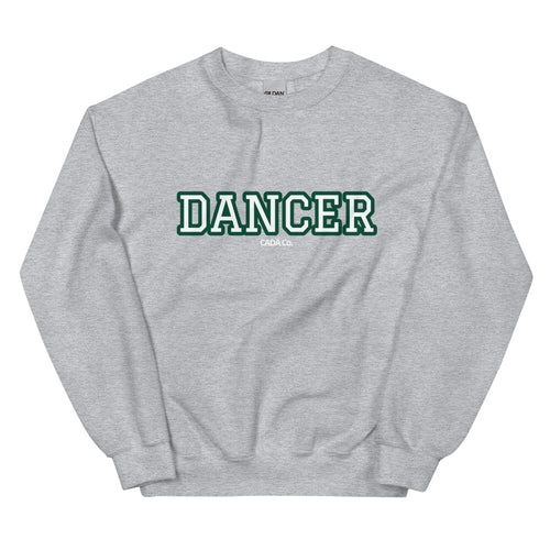 Varsity Green Dancer Unisex Sweatshirt