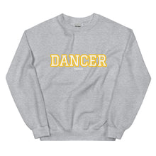 Load image into Gallery viewer, Varsity Yellow Dancer Unisex Sweatshirt