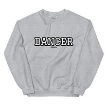 Load image into Gallery viewer, Varsity Black Dancer Unisex Sweatshirt