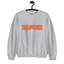 Load image into Gallery viewer, Varsity Red/Gold Dancer Unisex Sweatshirt