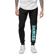 Load image into Gallery viewer, Varsity Turquoise Unisex Fleece Sweatpants