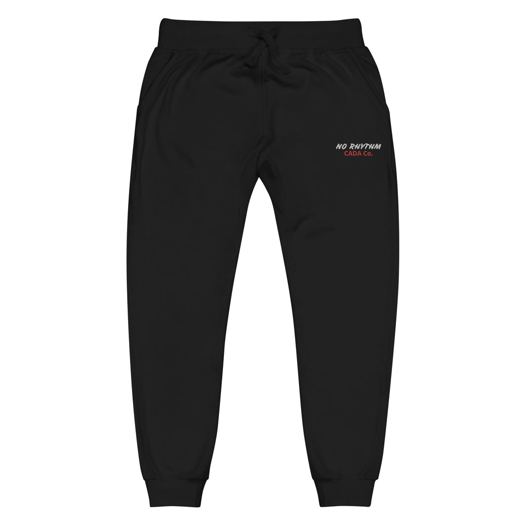 No Rhythm Unisex Fleece Sweatpants