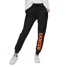 Load image into Gallery viewer, Versity Red/Gold Dancer Unisex Fleece Sweatpants