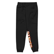 Load image into Gallery viewer, Varsity Orange Dancer Unisex Fleece Sweatpants