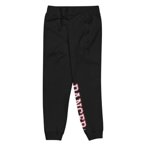 Varsity Burgundy Dancer Unisex Fleece Sweatpants