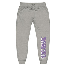 Load image into Gallery viewer, Varsity Purple Dance Unisex Fleece Sweatpants