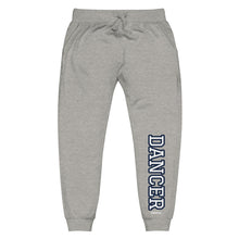 Load image into Gallery viewer, Varsity Navy Dancer Unisex Fleece Sweatpants