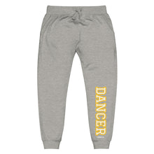 Load image into Gallery viewer, Varsity Yellow Dancer Unisex Fleece Sweatpants