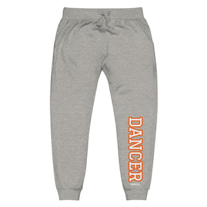 Varsity Orange Dancer Unisex Fleece Sweatpants