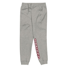 Load image into Gallery viewer, Varsity Burgundy Dancer Unisex Fleece Sweatpants