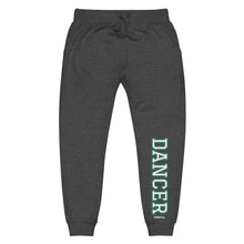 Load image into Gallery viewer, Varsity Green Dancer Unisex Fleece Sweatpants