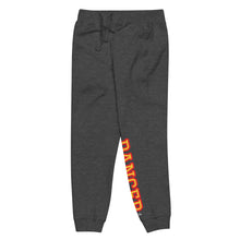 Load image into Gallery viewer, Versity Red/Gold Dancer Unisex Fleece Sweatpants