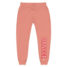 Load image into Gallery viewer, Varsity Red Dancer Unisex Fleece Sweatpants