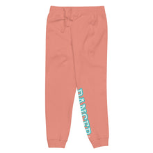 Load image into Gallery viewer, Varsity Turquoise Unisex Fleece Sweatpants